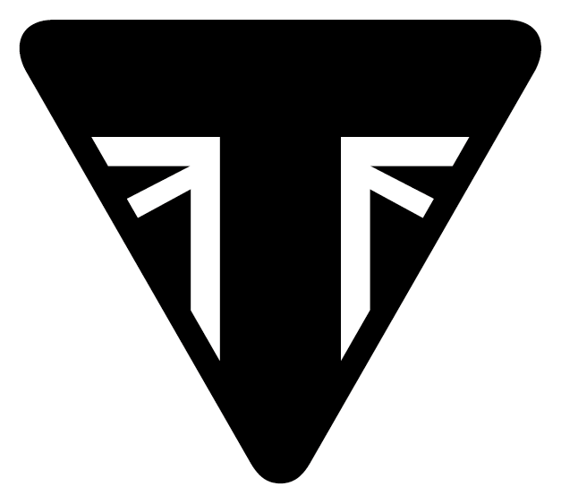 Triumph Motorrad Logo Badge ohne Schriftzug